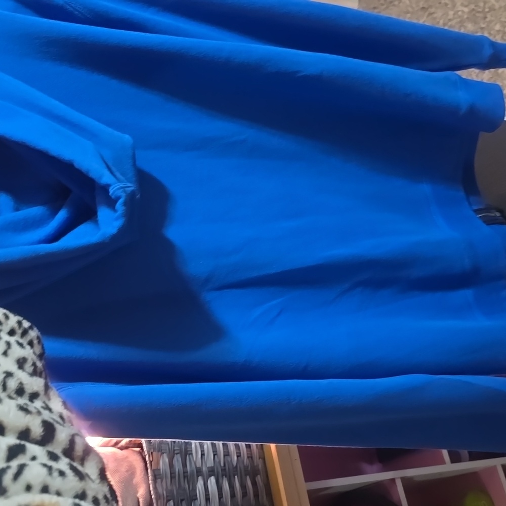 Express Mens Blue Hoodie - Picture 6 of 6